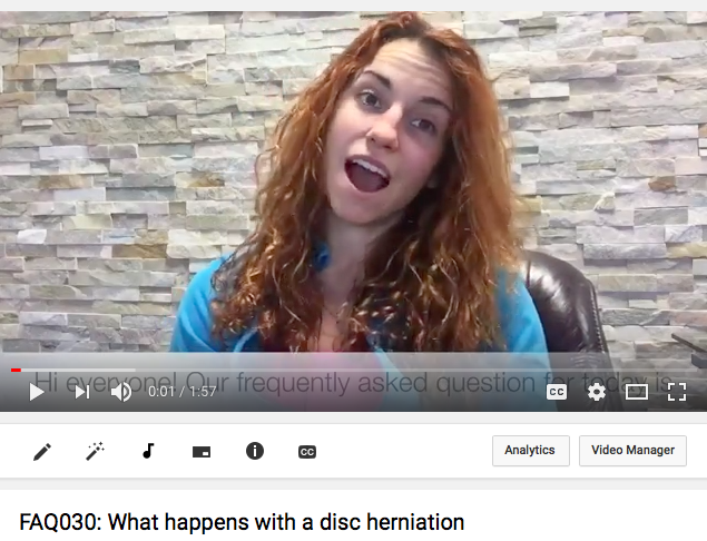 disc herniation, low back pain, physiotherapy