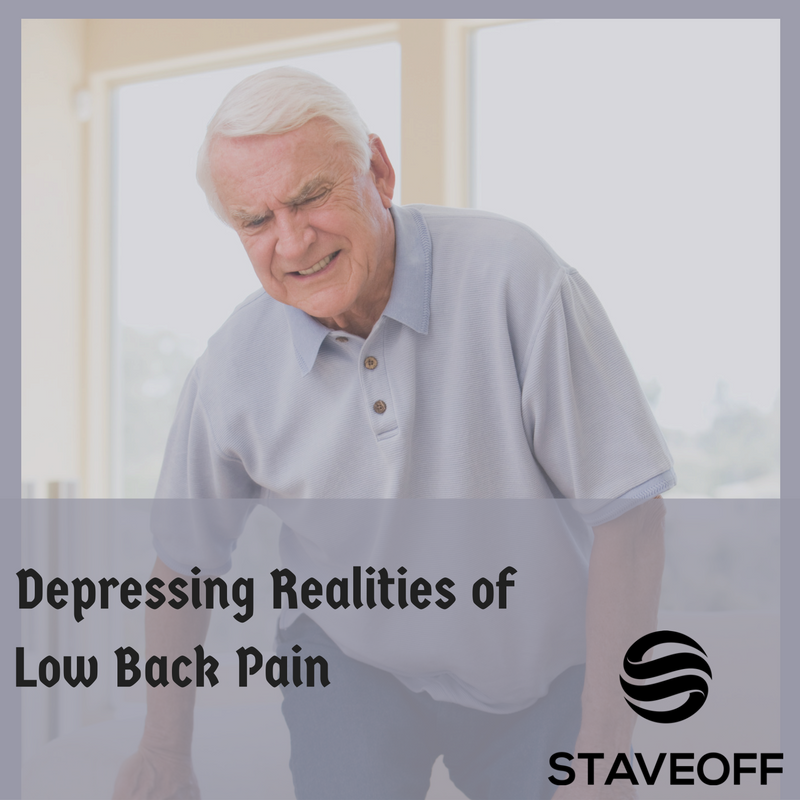 low back pain, depression