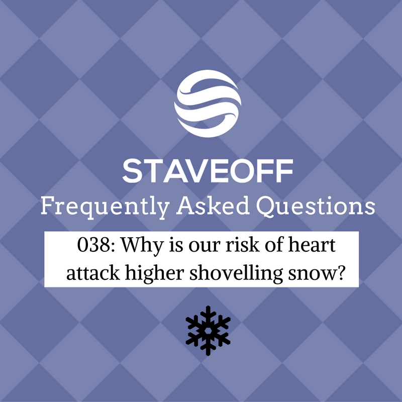 snow shovelling, heart attack, exercise, inactivity