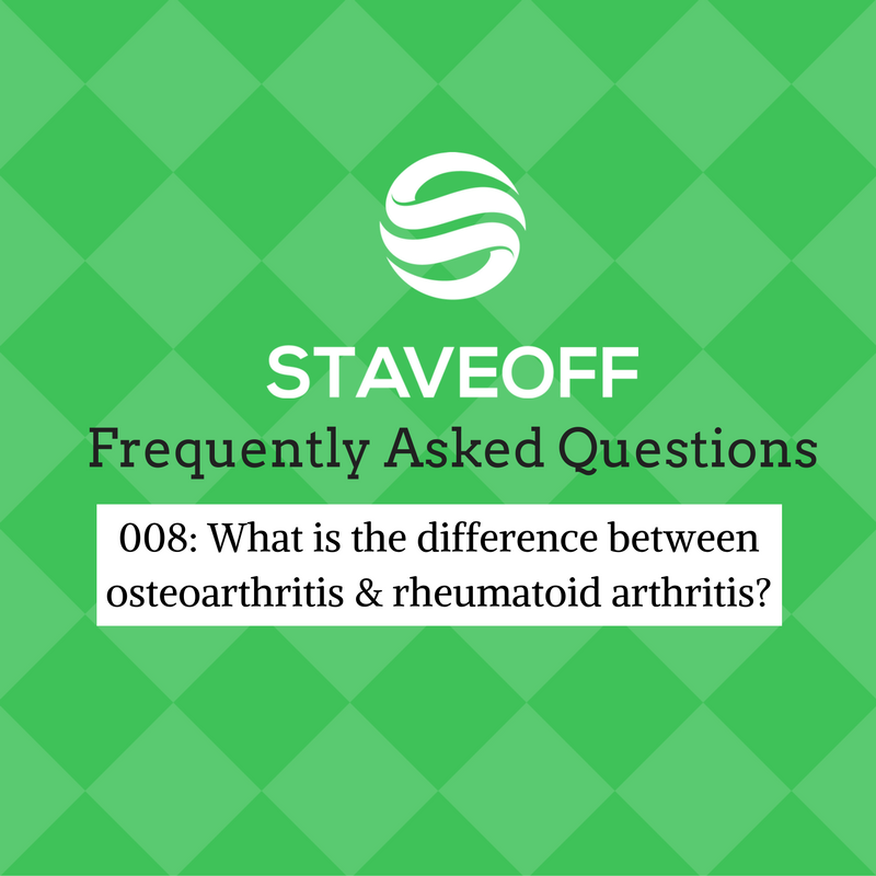 osteoarthritis, rheumatoid arthritis, pain