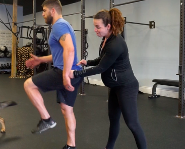 Running hip pain