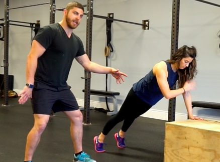 plank tap